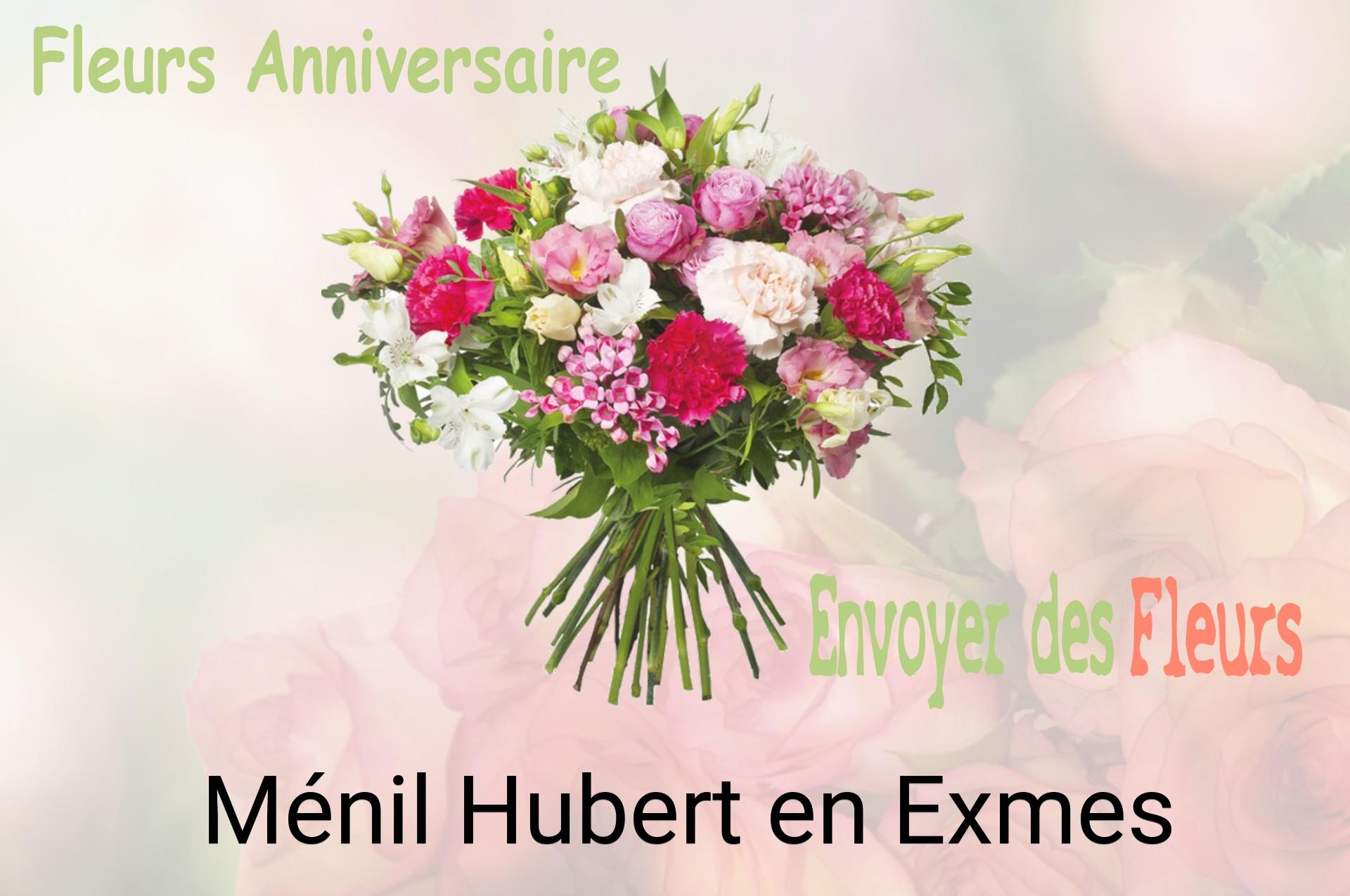 Bouquet de fleurs d’anniversaire livré à Ménil-Hubert-en-Exmes