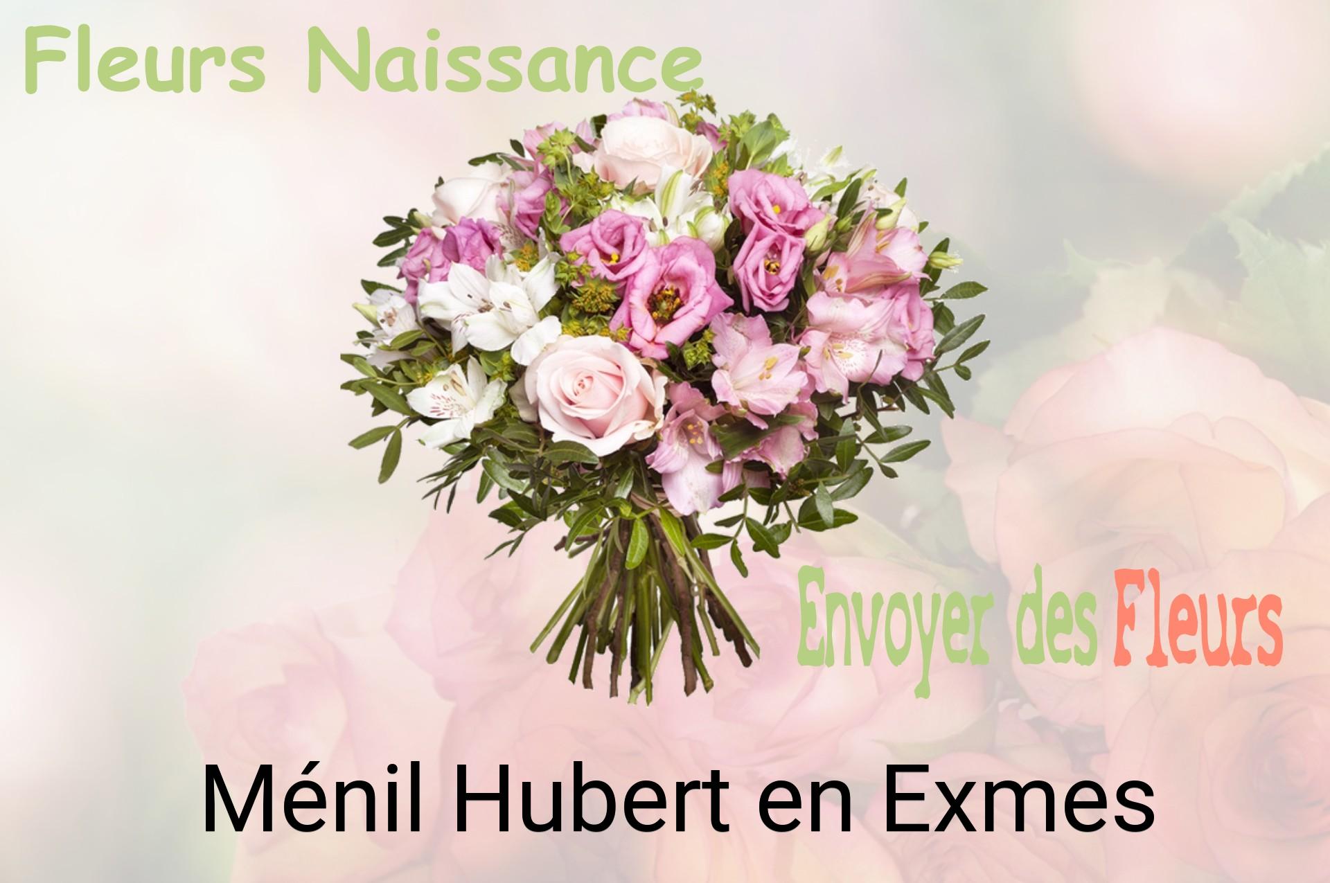 Bouquet de fleurs de naissance livré à Ménil-Hubert-en-Exmes