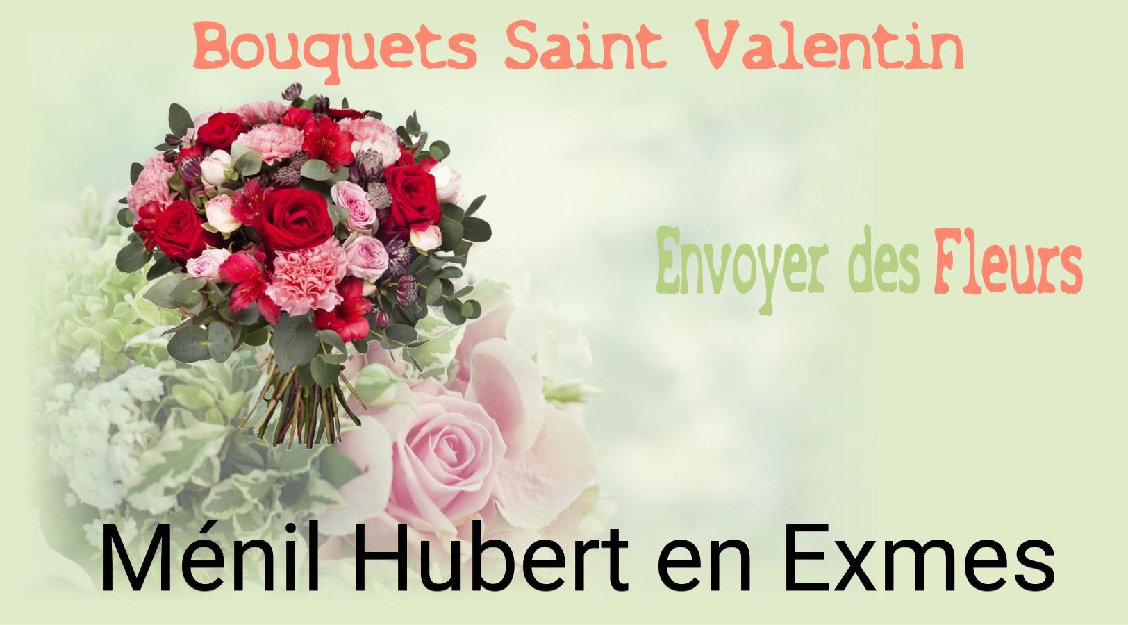 Roses de Saint-Valentin livrées à Ménil-Hubert-en-Exmes
